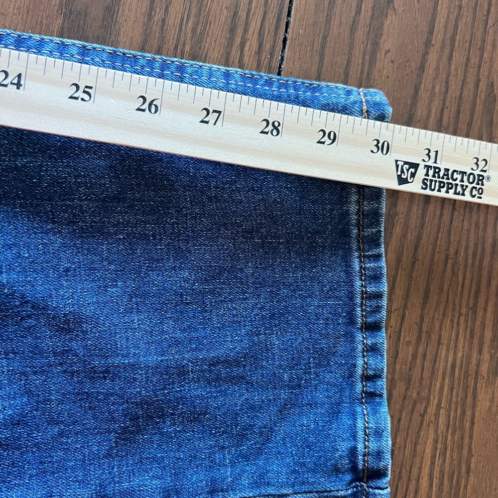 NWT Wrangler Blue Athletic Fit straight Men’s Jeans 42x30 denim Workwear - Picture 14 of 14
